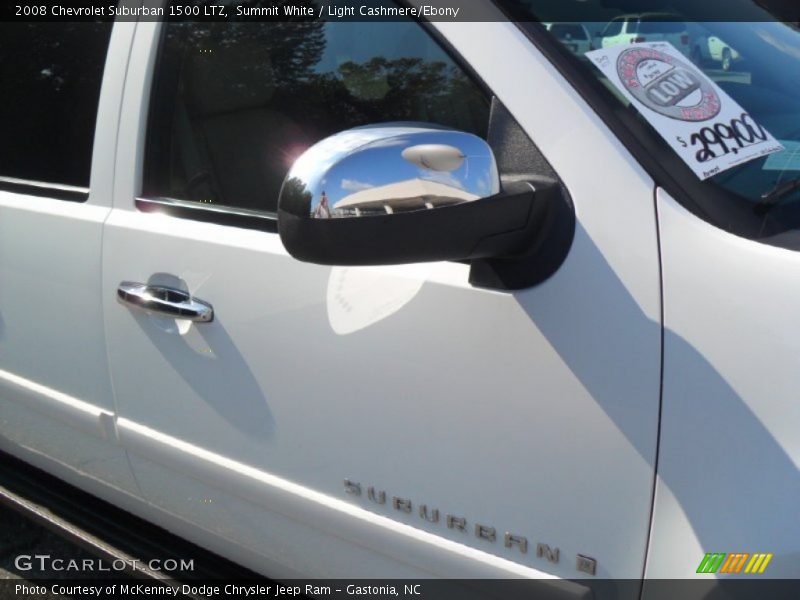 Summit White / Light Cashmere/Ebony 2008 Chevrolet Suburban 1500 LTZ