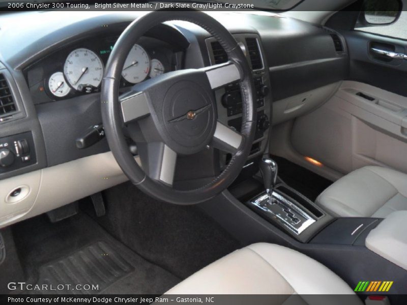Bright Silver Metallic / Dark Slate Gray/Light Graystone 2006 Chrysler 300 Touring