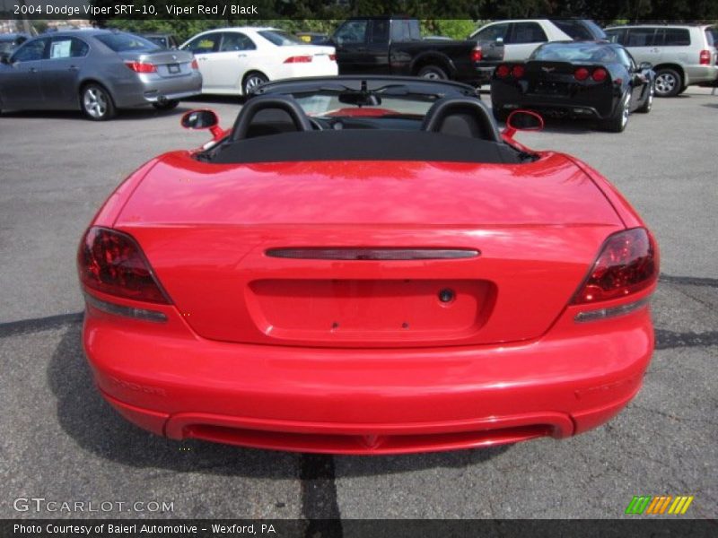  2004 Viper SRT-10 Viper Red