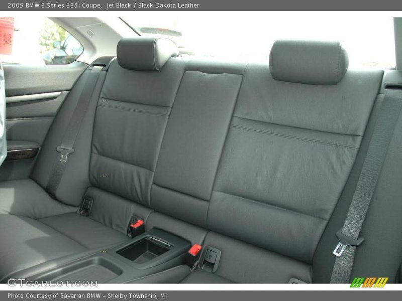 Jet Black / Black Dakota Leather 2009 BMW 3 Series 335i Coupe