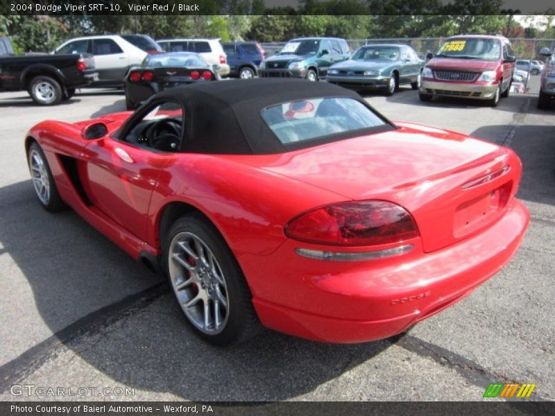 2004 Viper SRT-10 Viper Red