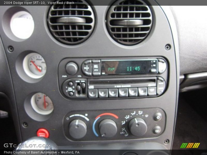 Audio System of 2004 Viper SRT-10