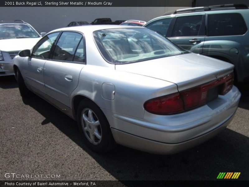 Sterling Silver Metallic / Medium Gray 2001 Buick Regal LS