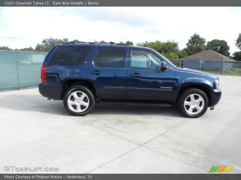 Dark Blue Metallic / Ebony 2007 Chevrolet Tahoe LT