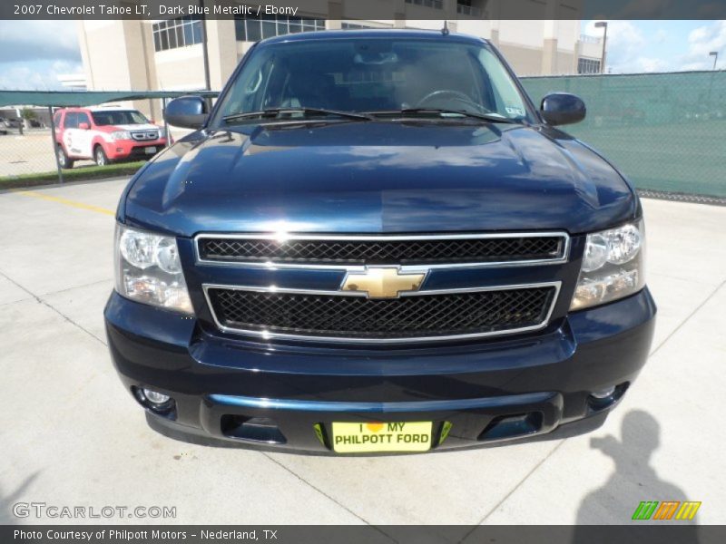Dark Blue Metallic / Ebony 2007 Chevrolet Tahoe LT