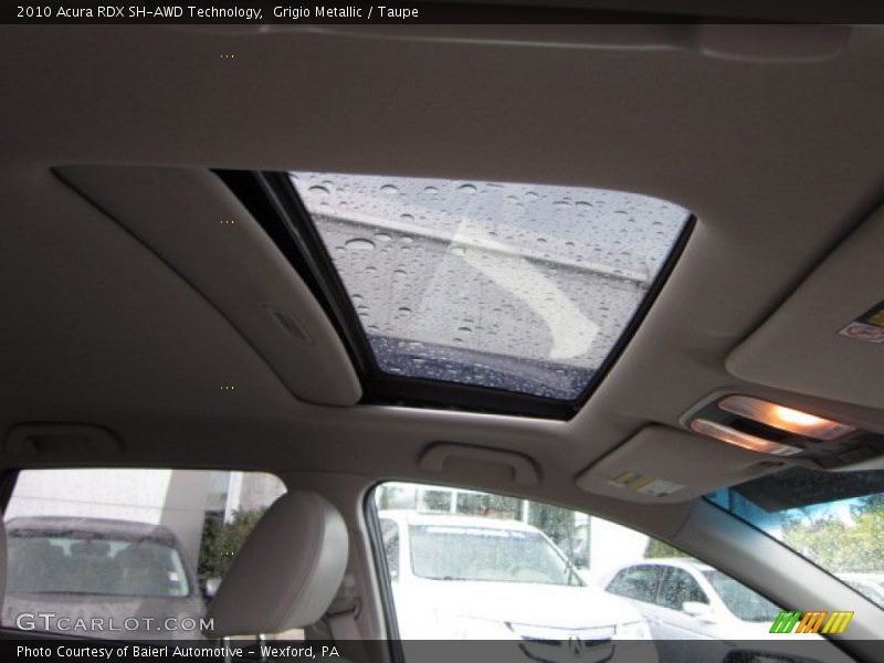 Grigio Metallic / Taupe 2010 Acura RDX SH-AWD Technology