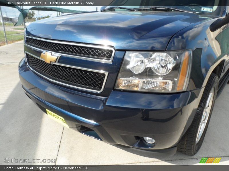 Dark Blue Metallic / Ebony 2007 Chevrolet Tahoe LT