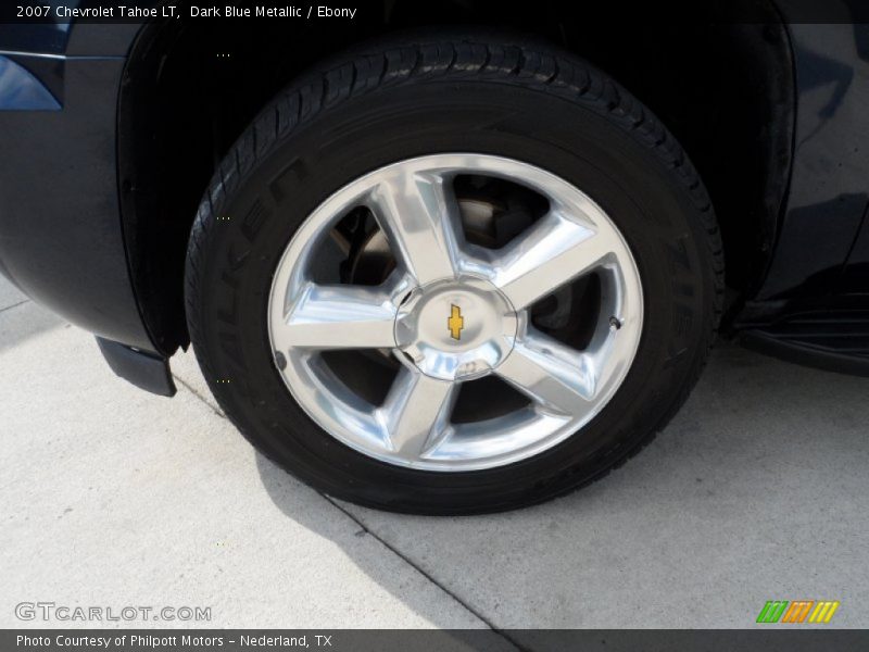 Dark Blue Metallic / Ebony 2007 Chevrolet Tahoe LT