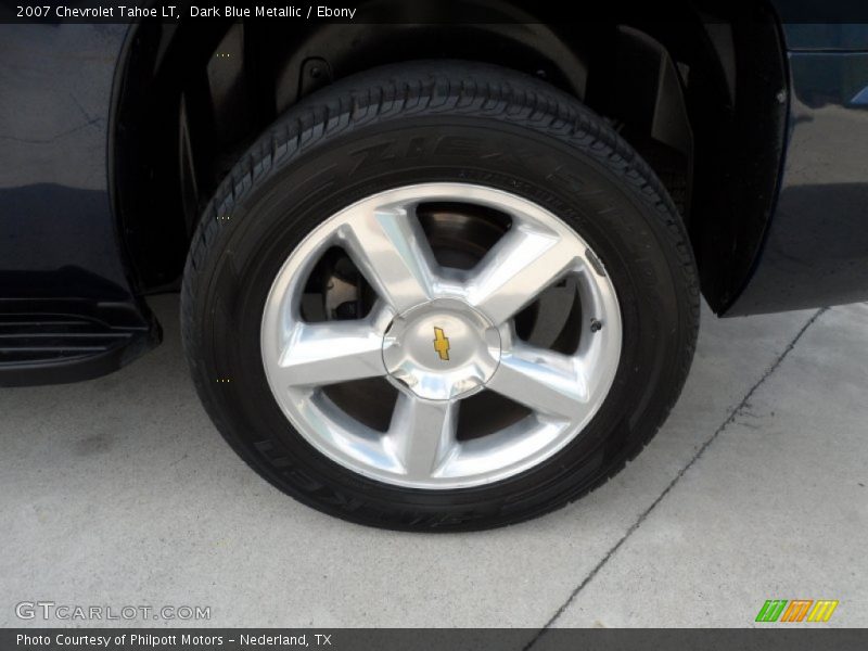 Dark Blue Metallic / Ebony 2007 Chevrolet Tahoe LT