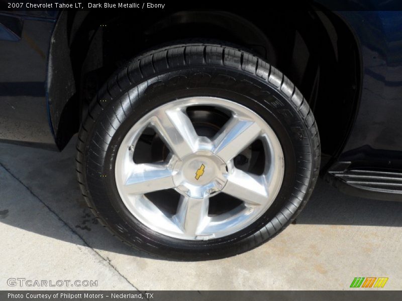 Dark Blue Metallic / Ebony 2007 Chevrolet Tahoe LT