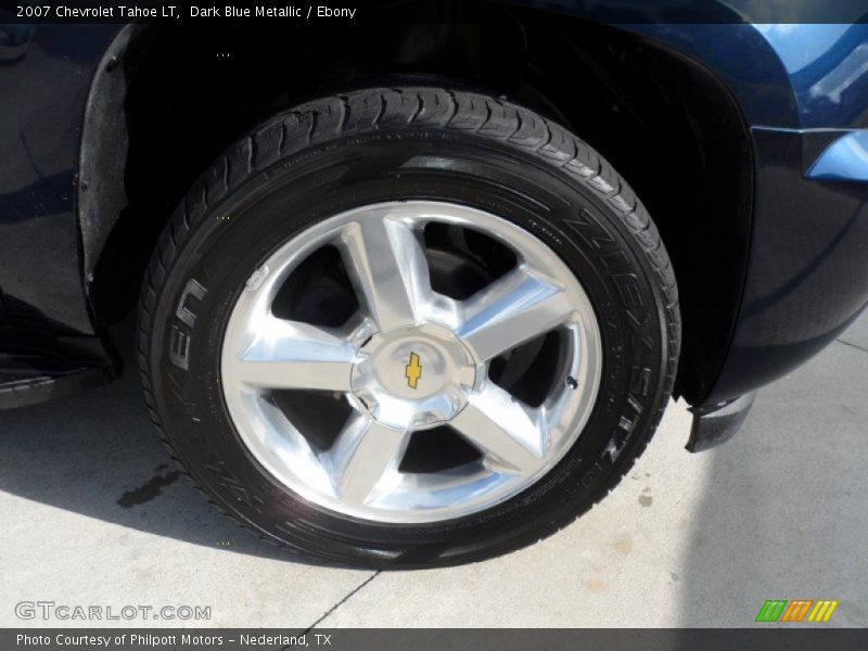 Dark Blue Metallic / Ebony 2007 Chevrolet Tahoe LT