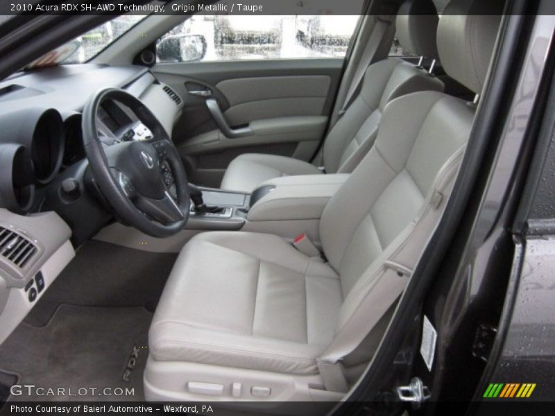  2010 RDX SH-AWD Technology Taupe Interior