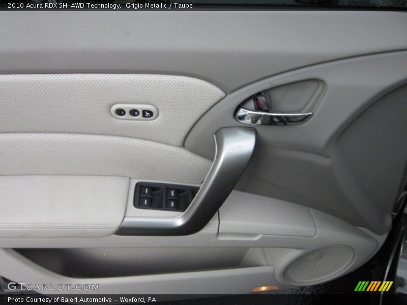 Grigio Metallic / Taupe 2010 Acura RDX SH-AWD Technology