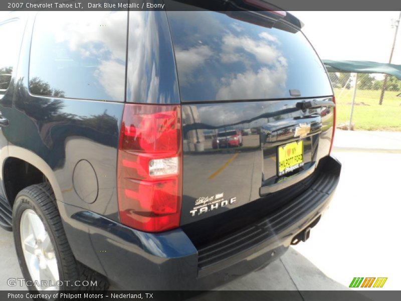 Dark Blue Metallic / Ebony 2007 Chevrolet Tahoe LT