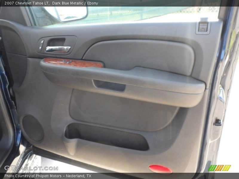 Dark Blue Metallic / Ebony 2007 Chevrolet Tahoe LT