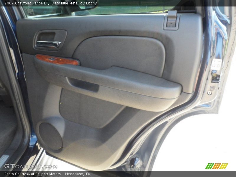 Dark Blue Metallic / Ebony 2007 Chevrolet Tahoe LT