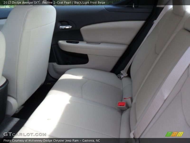 Redline 2-Coat Pearl / Black/Light Frost Beige 2012 Dodge Avenger SXT