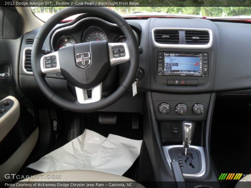 Dashboard of 2012 Avenger SXT