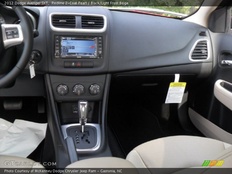 Redline 2-Coat Pearl / Black/Light Frost Beige 2012 Dodge Avenger SXT