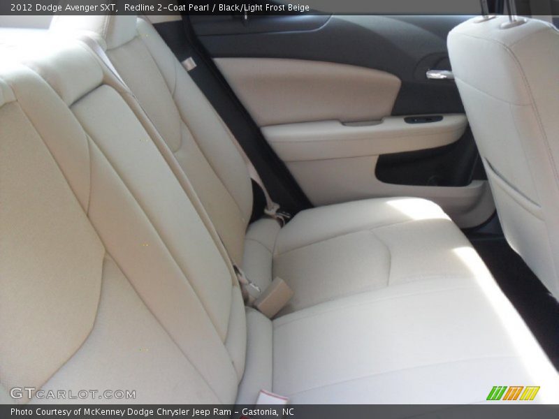  2012 Avenger SXT Black/Light Frost Beige Interior