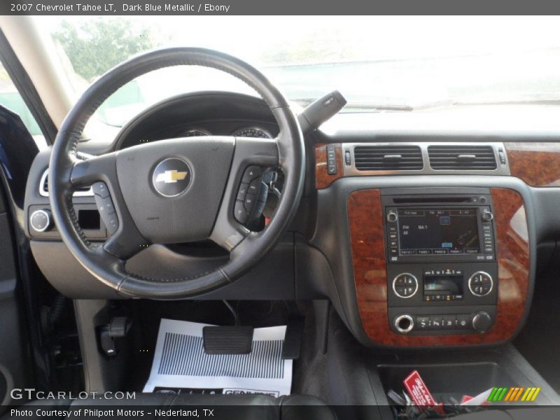 Dark Blue Metallic / Ebony 2007 Chevrolet Tahoe LT