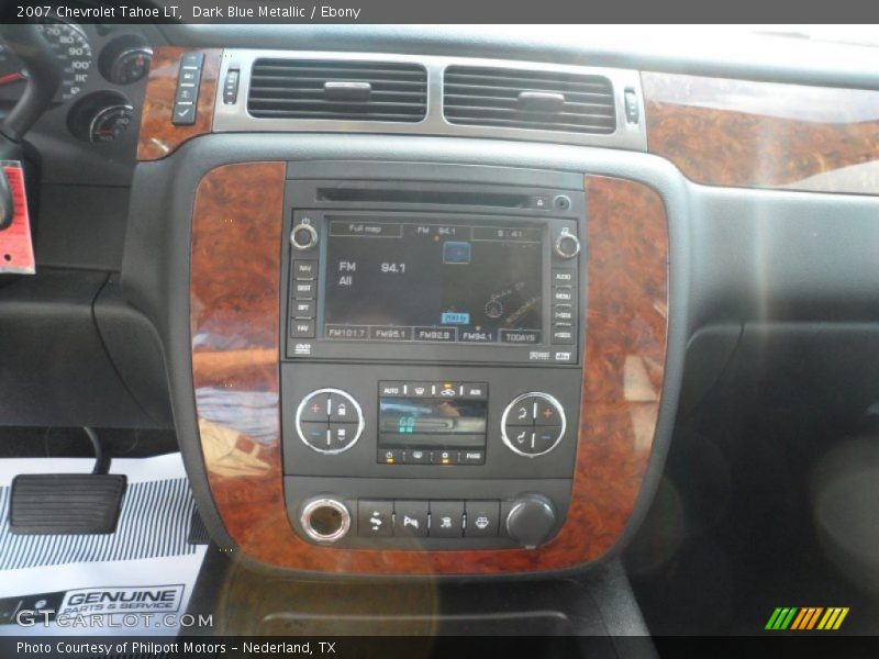 Dark Blue Metallic / Ebony 2007 Chevrolet Tahoe LT