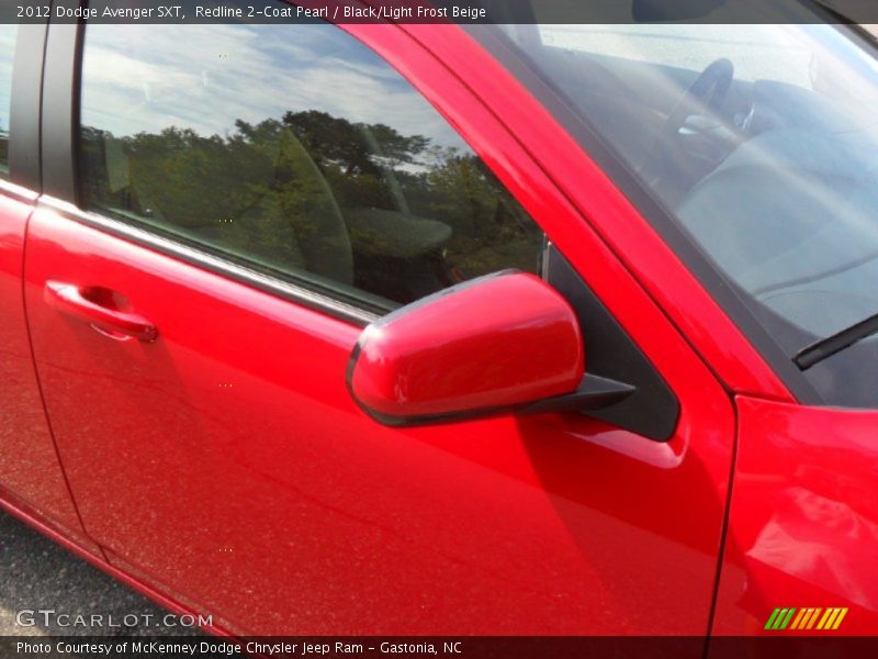 Redline 2-Coat Pearl / Black/Light Frost Beige 2012 Dodge Avenger SXT