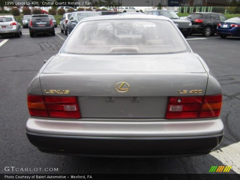Crystal Quartz Metallic / Tan 1996 Lexus LS 400
