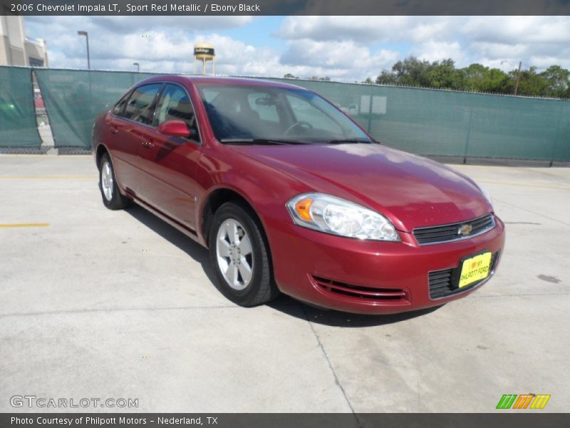 Sport Red Metallic / Ebony Black 2006 Chevrolet Impala LT