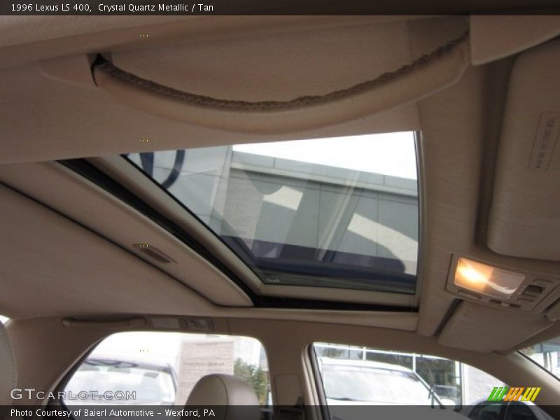 Crystal Quartz Metallic / Tan 1996 Lexus LS 400