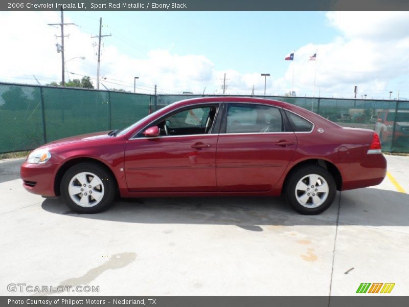 Sport Red Metallic / Ebony Black 2006 Chevrolet Impala LT