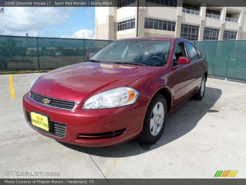 Sport Red Metallic / Ebony Black 2006 Chevrolet Impala LT