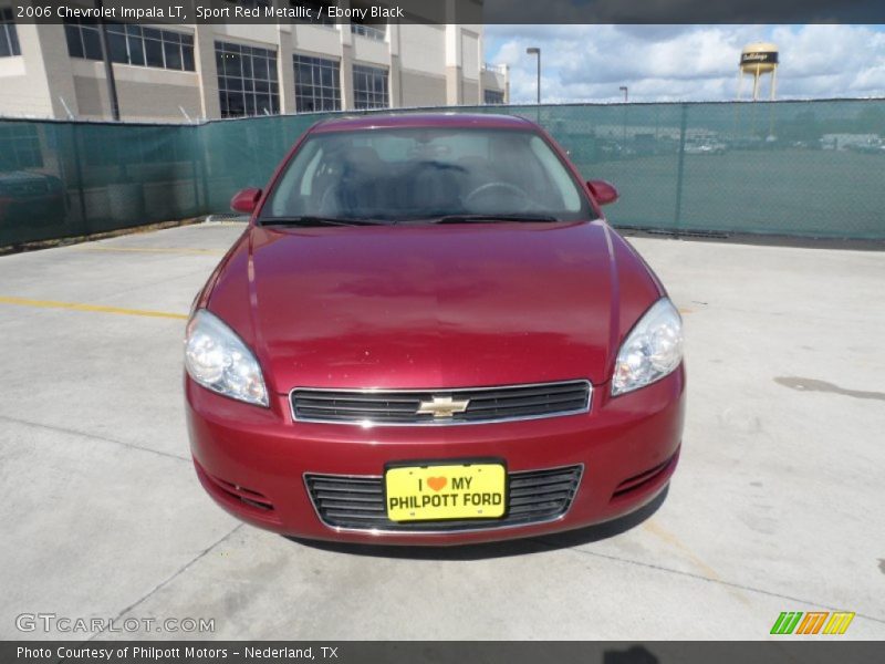 Sport Red Metallic / Ebony Black 2006 Chevrolet Impala LT