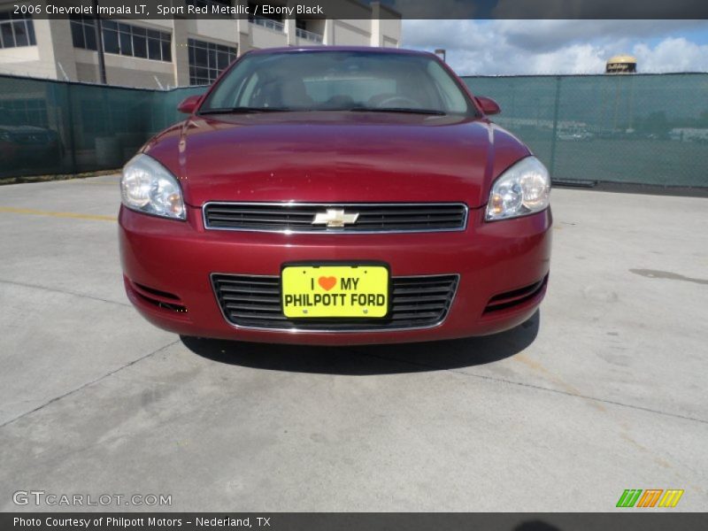 Sport Red Metallic / Ebony Black 2006 Chevrolet Impala LT