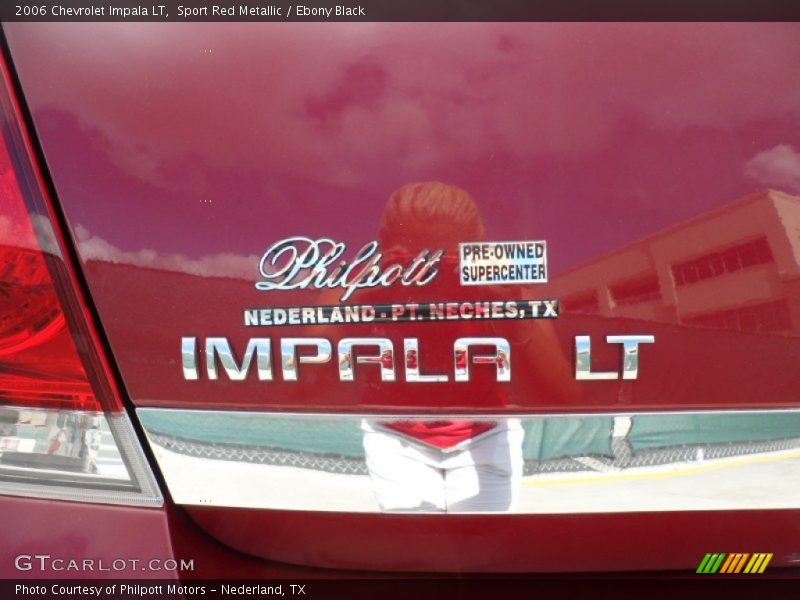 Sport Red Metallic / Ebony Black 2006 Chevrolet Impala LT