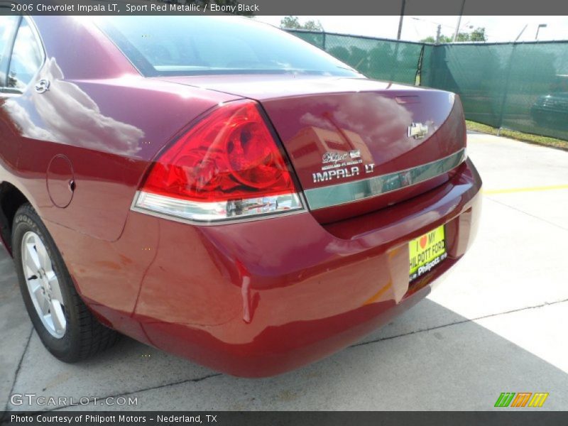 Sport Red Metallic / Ebony Black 2006 Chevrolet Impala LT