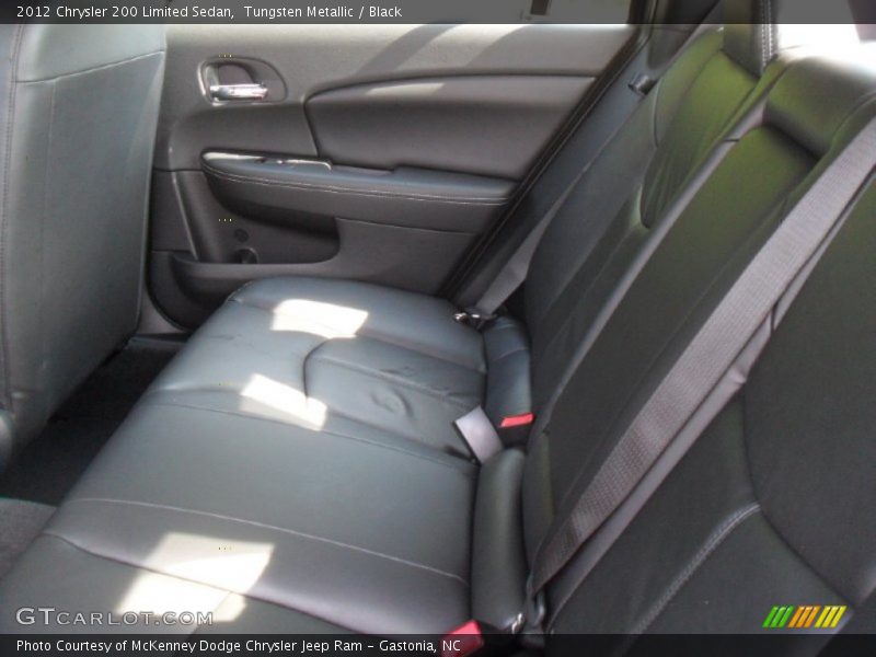 Tungsten Metallic / Black 2012 Chrysler 200 Limited Sedan