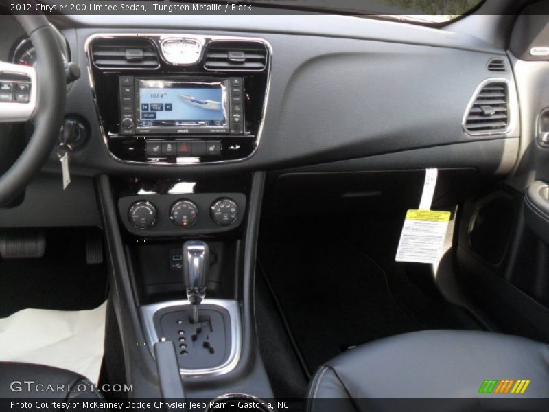 Tungsten Metallic / Black 2012 Chrysler 200 Limited Sedan