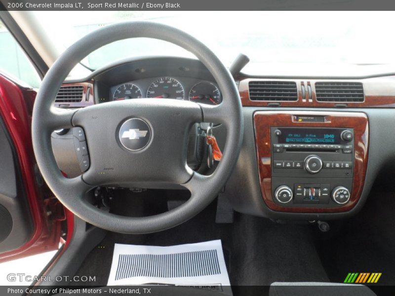 Sport Red Metallic / Ebony Black 2006 Chevrolet Impala LT