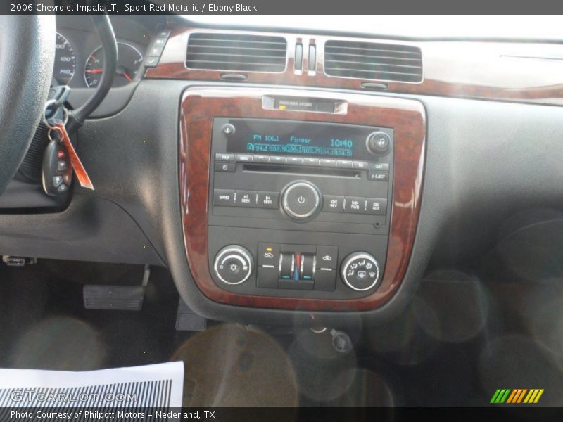 Sport Red Metallic / Ebony Black 2006 Chevrolet Impala LT