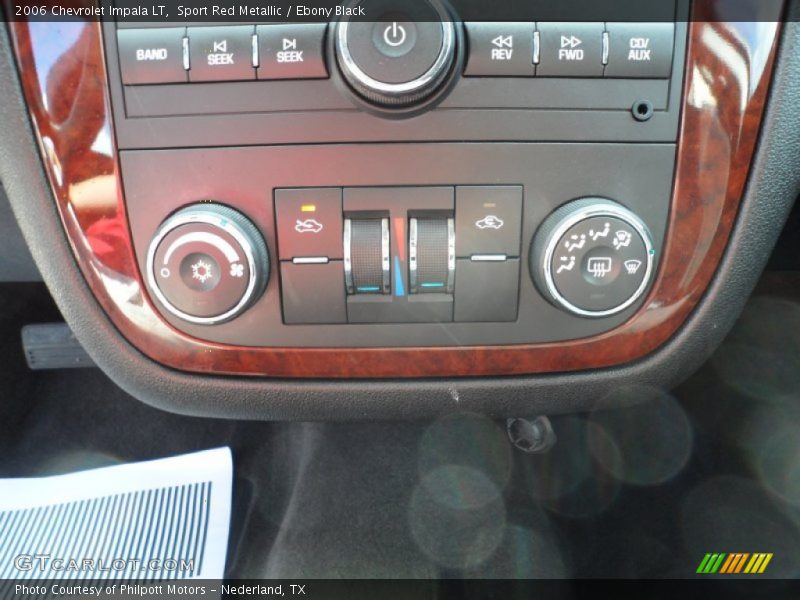 Sport Red Metallic / Ebony Black 2006 Chevrolet Impala LT