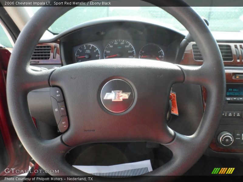 Sport Red Metallic / Ebony Black 2006 Chevrolet Impala LT