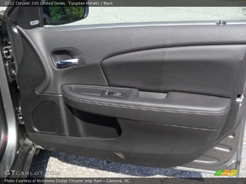 Tungsten Metallic / Black 2012 Chrysler 200 Limited Sedan