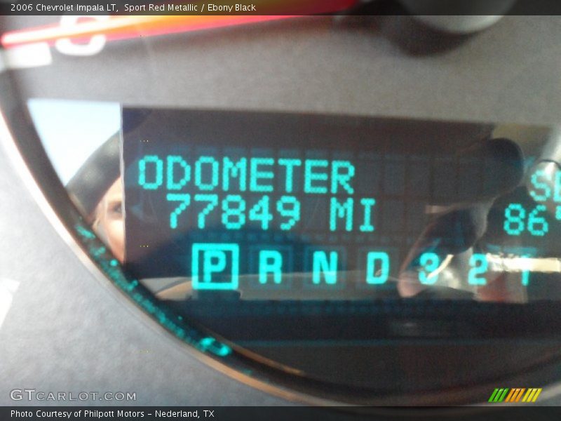 Sport Red Metallic / Ebony Black 2006 Chevrolet Impala LT