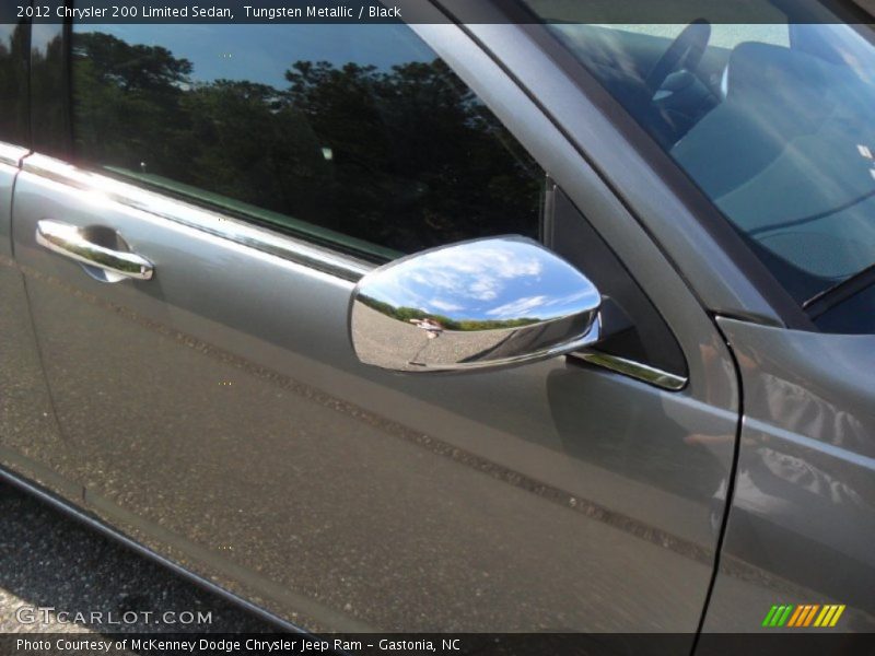 Tungsten Metallic / Black 2012 Chrysler 200 Limited Sedan
