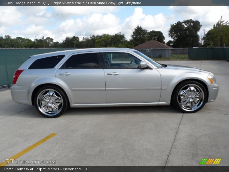 Bright Silver Metallic / Dark Slate Gray/Light Graystone 2005 Dodge Magnum R/T