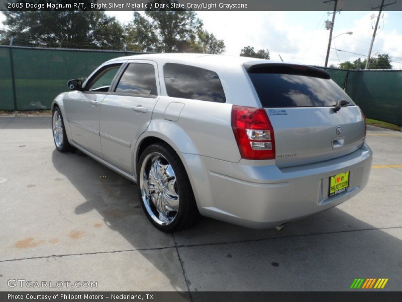 Bright Silver Metallic / Dark Slate Gray/Light Graystone 2005 Dodge Magnum R/T