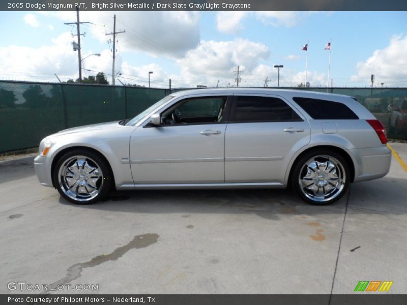 Bright Silver Metallic / Dark Slate Gray/Light Graystone 2005 Dodge Magnum R/T