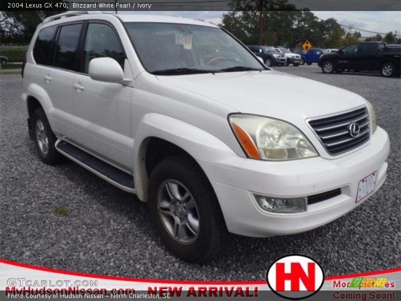 Blizzard White Pearl / Ivory 2004 Lexus GX 470