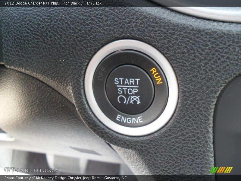 Controls of 2012 Charger R/T Plus
